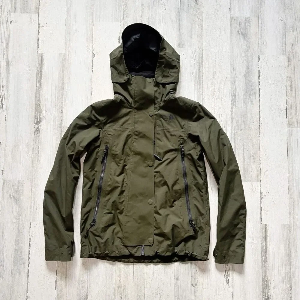 The North Face W Txb Rain Shell in Fig Green Women’s Size XS Retail $695